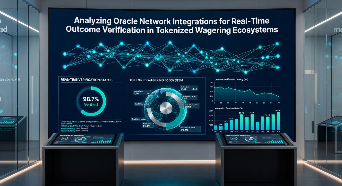 Visualisierung von Echtzeit-Verifizierungsprozessen mit Oracle-Netzwerken in tokenisierten Wettsystemen