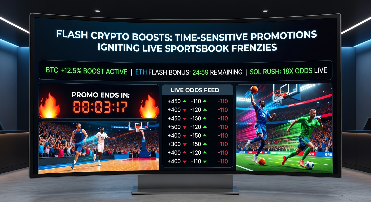 Live-Sportsbook-Screenshot mit aktiviertem Flash-Boost während eines Fußballspiels, Uhren und Multiplikatoren im Fokus