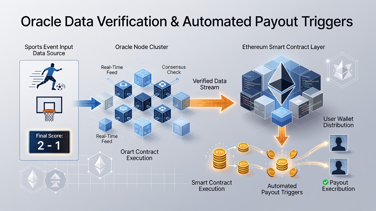 Automatisierte Payout-Trigger und Oracle-Verifizierung auf Ethereum