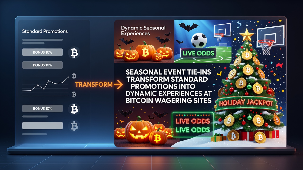 Bitcoin-Wettplattformen mit saisonalen Event-Promotions und dynamischen Bonusstrukturen im Jahr 2026