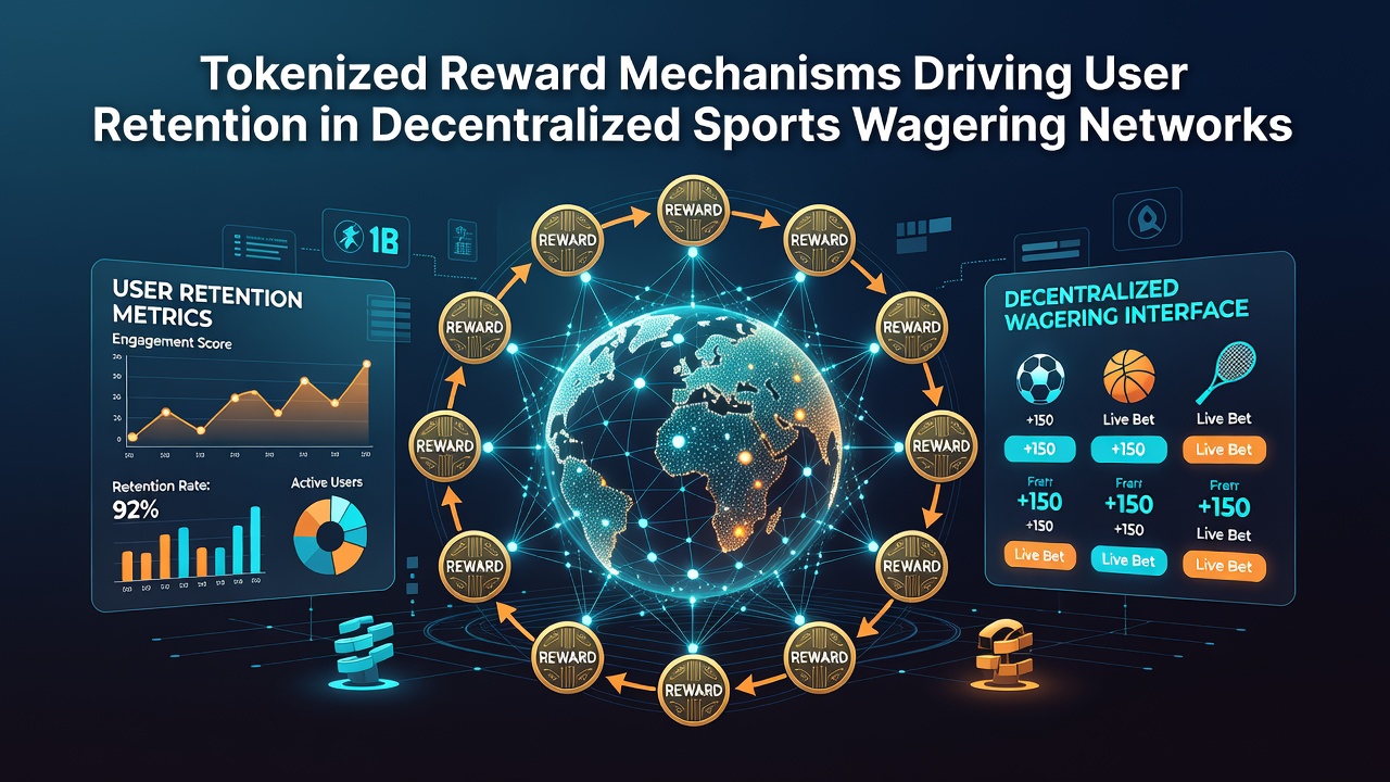 Visualisierung von Nutzer-Retention-Strategien durch Token-Staking und Belohnungsverteilung in blockchain-basierten Wettplattformen